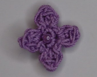 Lilac Blossom Flower Crochet Pattern