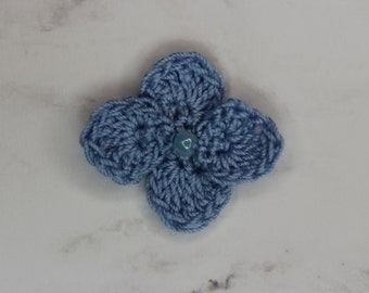 Hydrangea Petal Flower Crochet Pattern