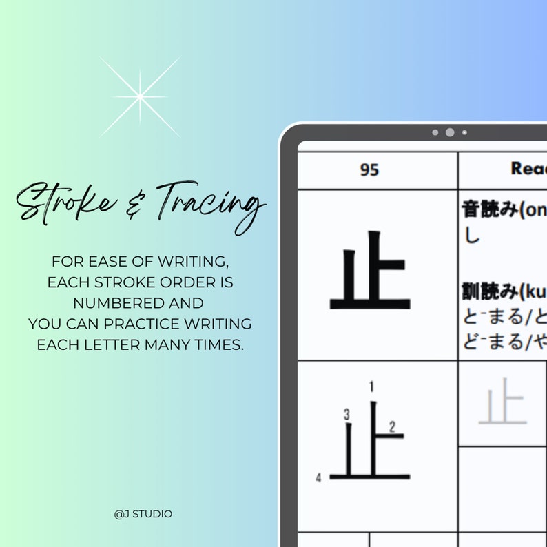 Japanese Kanji(漢字) Learning Worksheets for JLPT N4 / A4 Printables ...