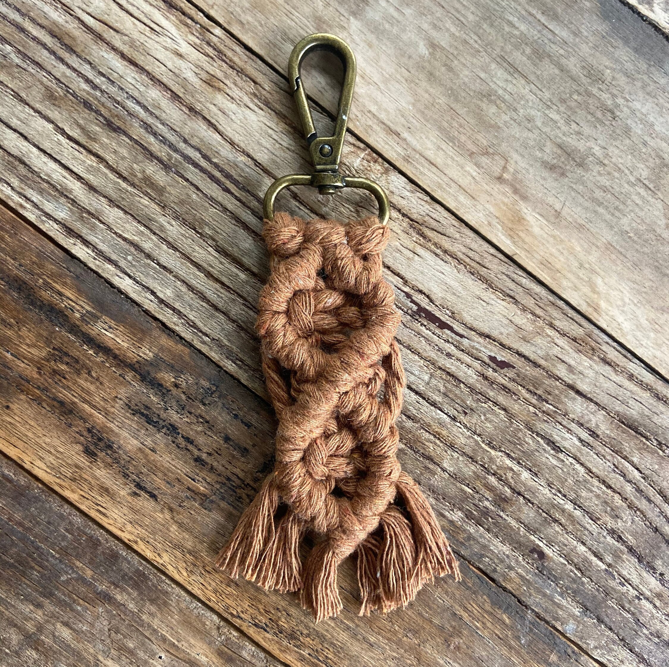 Macrame Key Chain- Multiple Colors Available - Etsy