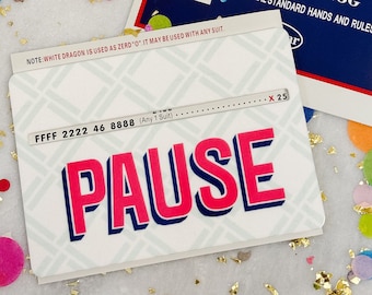 Mahjong Line Reader Accessory (Great Gift!) - Pause!