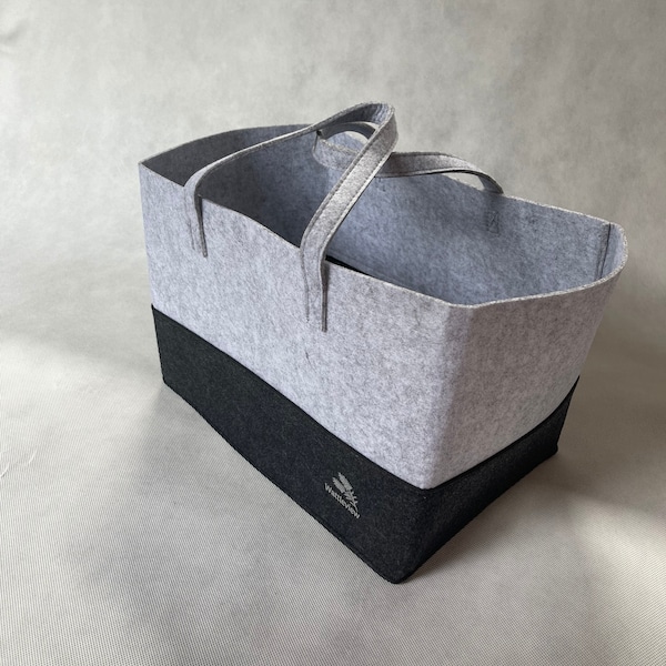 Market Shopping Felt Tote Bag, versatile, sturdy and stylish