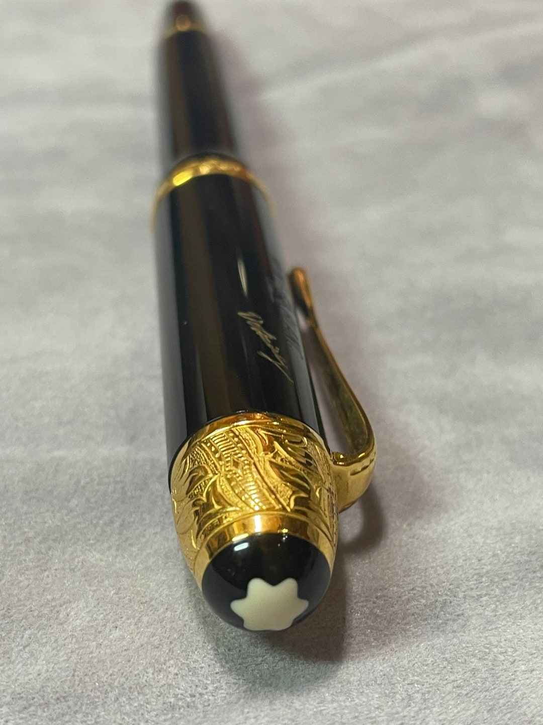 MONTBLANC Writers Edition Voltaire 1995 Fountain Pen Etsy