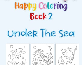 Kolorowanka Pod Morzem