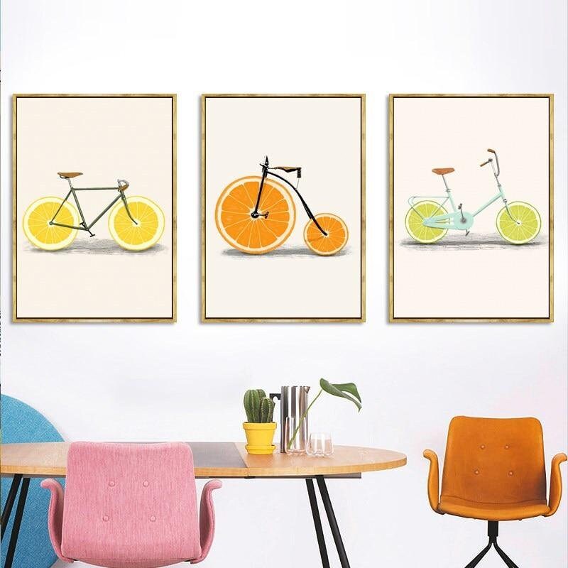 Kitchen Wall Art Abstract Wall Art Home Decor Dining Room Etsy UK