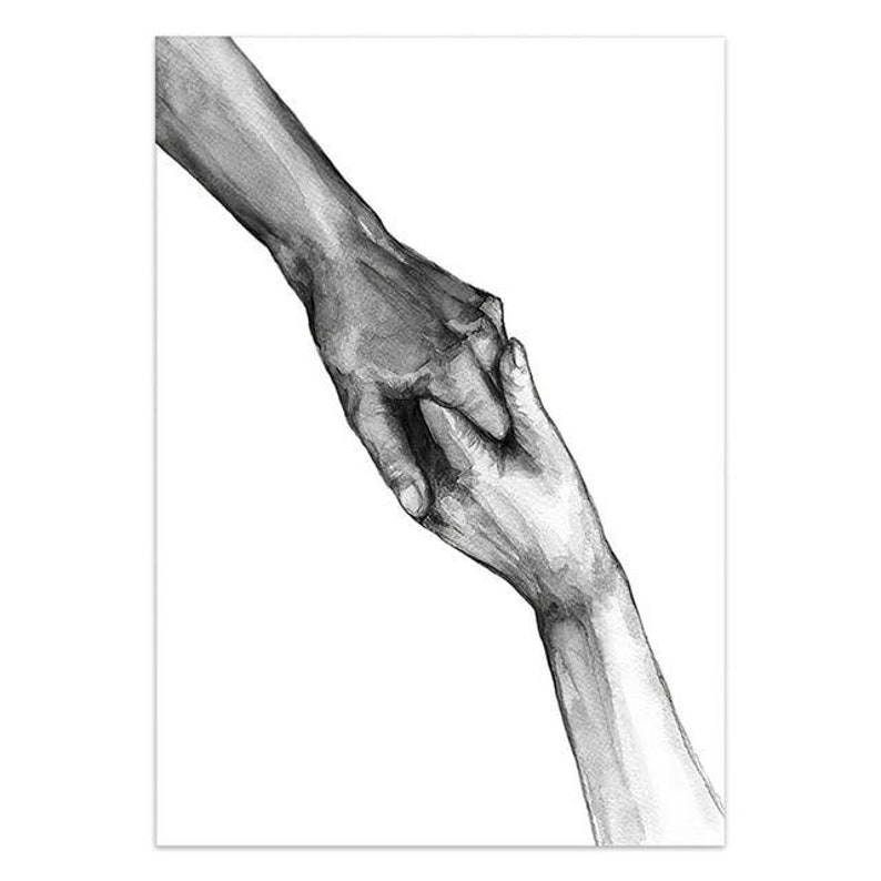 Canvas Prints Black and White Abstract Canvas Wall Art Decor Etsy UK