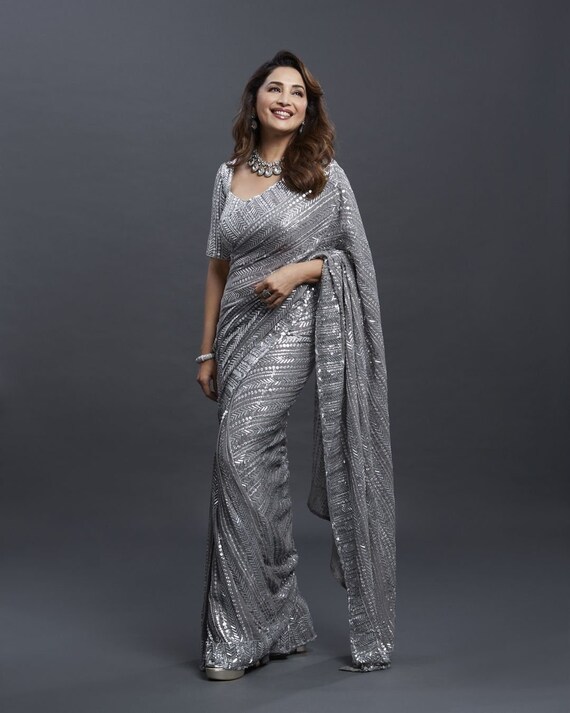 Madhuri Dixit Saree MANISH MALHOTRA 