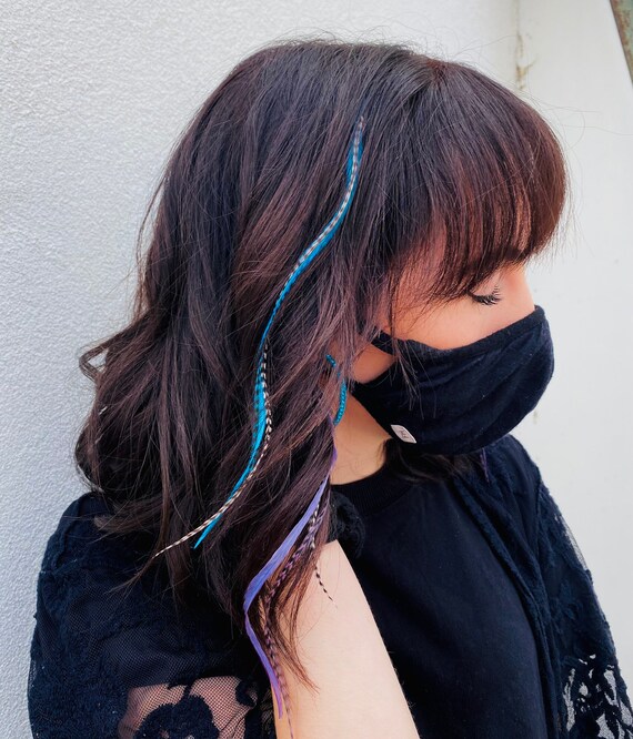 Hair Feather Extension Kit Etsy