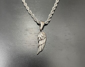 MMC Angel Wings Kolye Colar Silver Pendants Necklaces MMC Angel Wings Kolye Colar Silver Pendants Necklaces