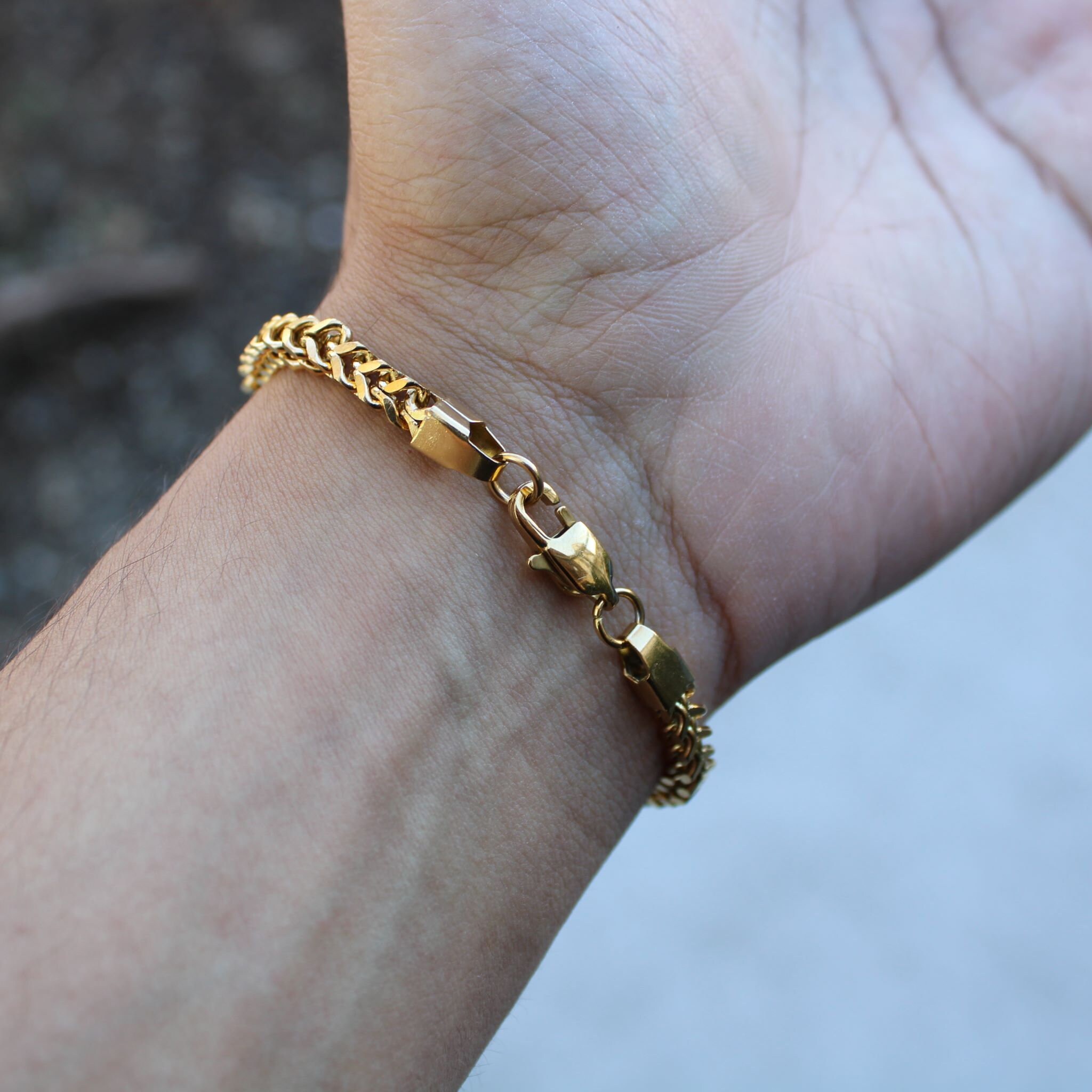 Gold Link Bracelet France, SAVE 47% 