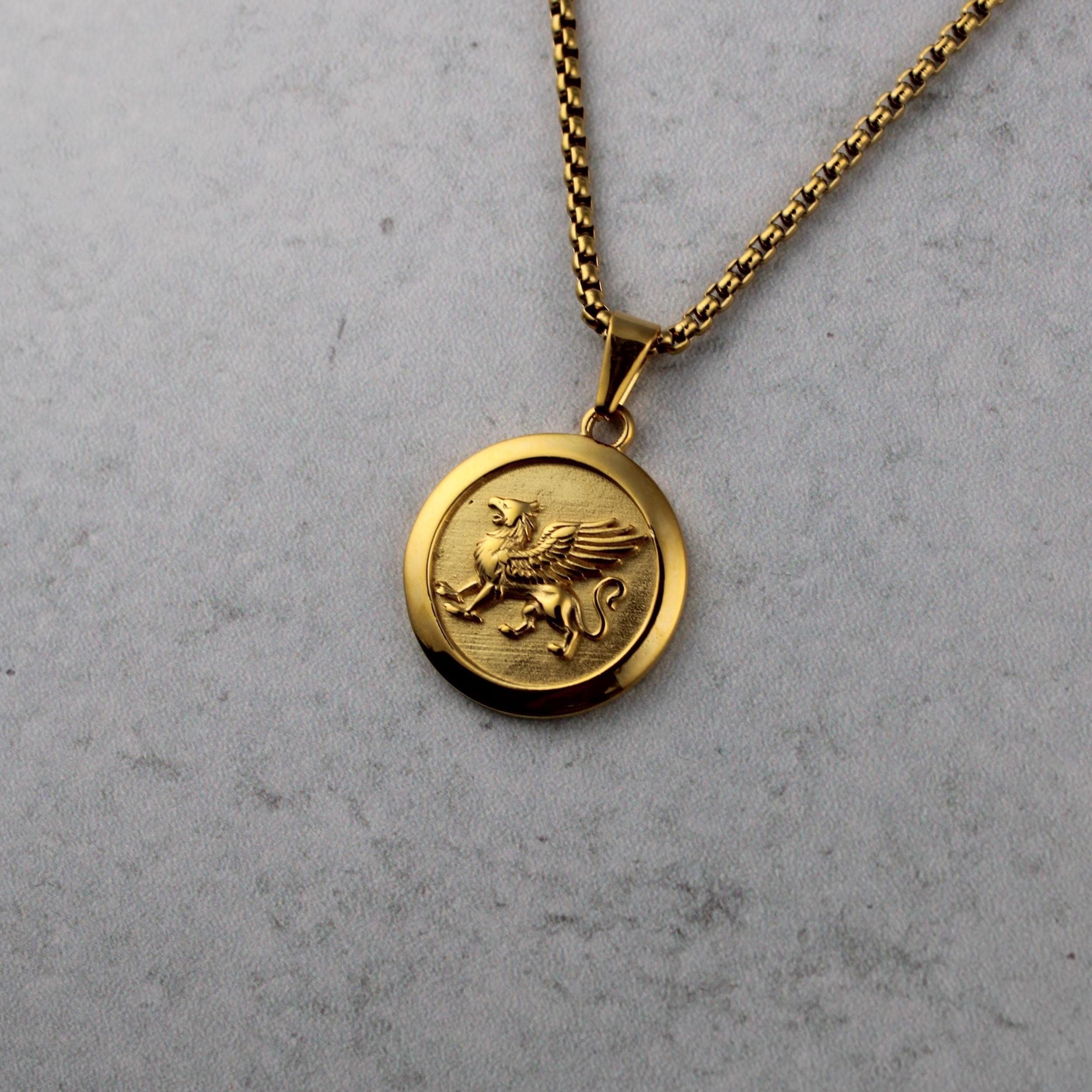 Griffin Pendant - Etsy