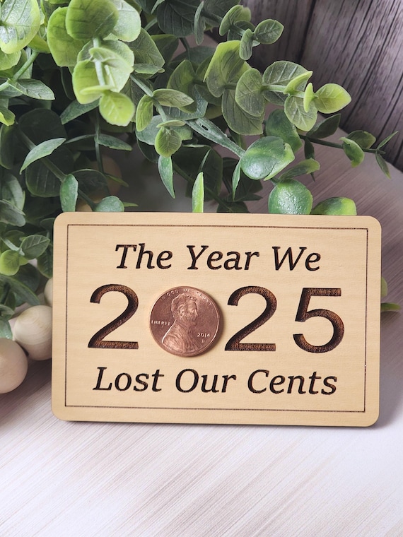 The Year We Lost Our Cents Magnet, 1793–2025 Penny Memorial, Inflation Keepsake, Funny Penny Magnet, History Magnet Gift for History Lover