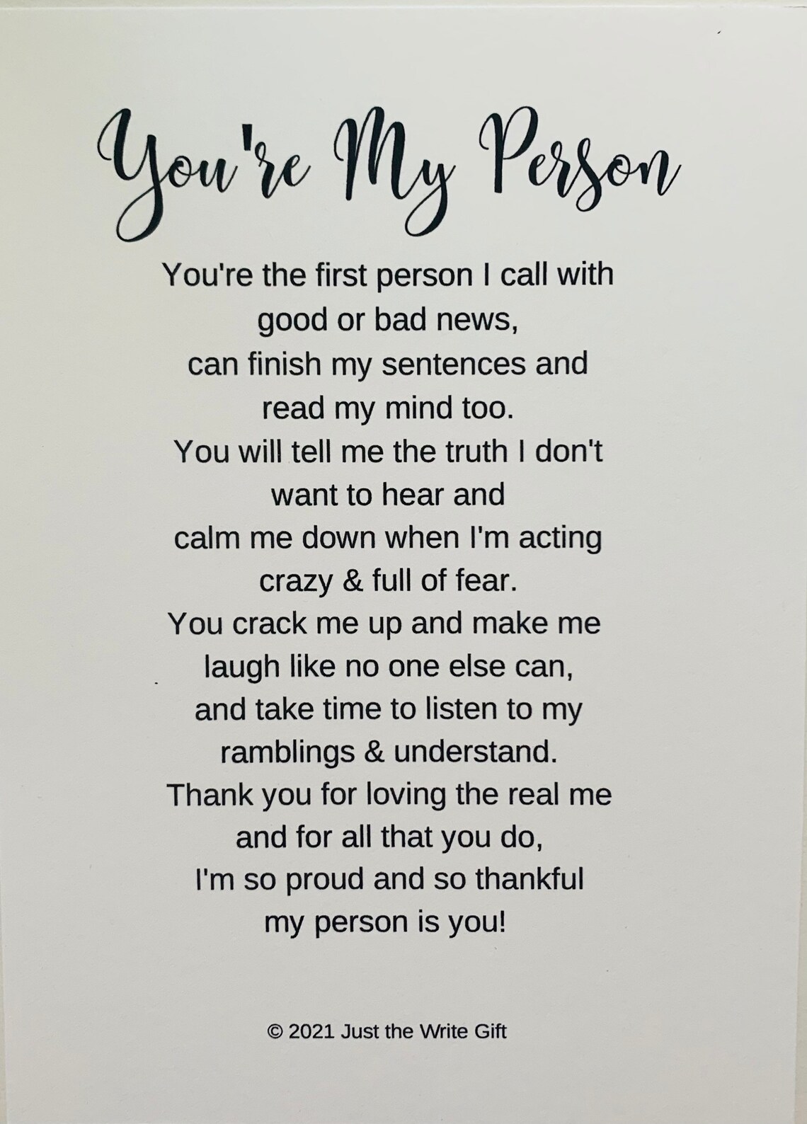 You Re My Best Friend Testo