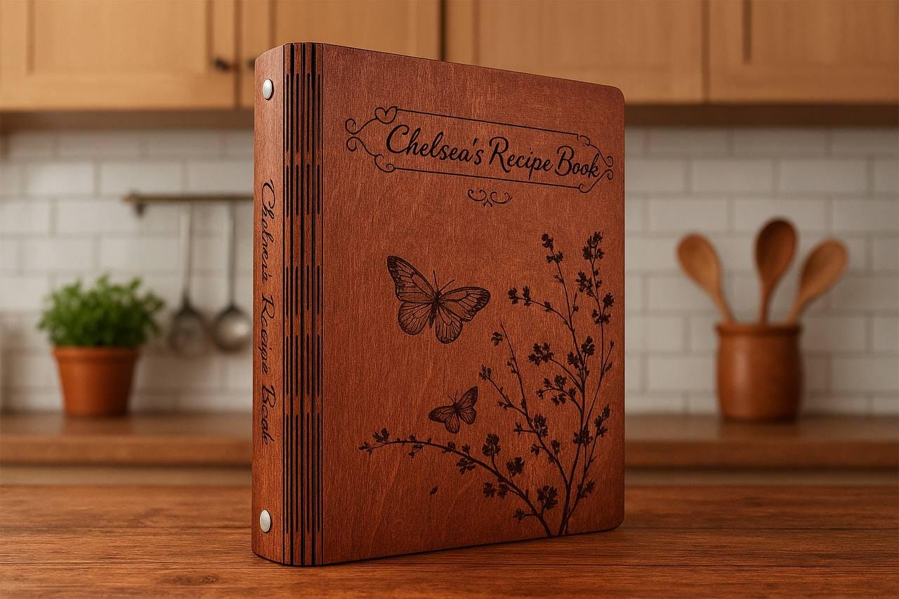 Supporto Per Libri Di Ricette In Legno Massello – Stile Rustico, Smontabile, Multifunzione Per IPad E Riviste