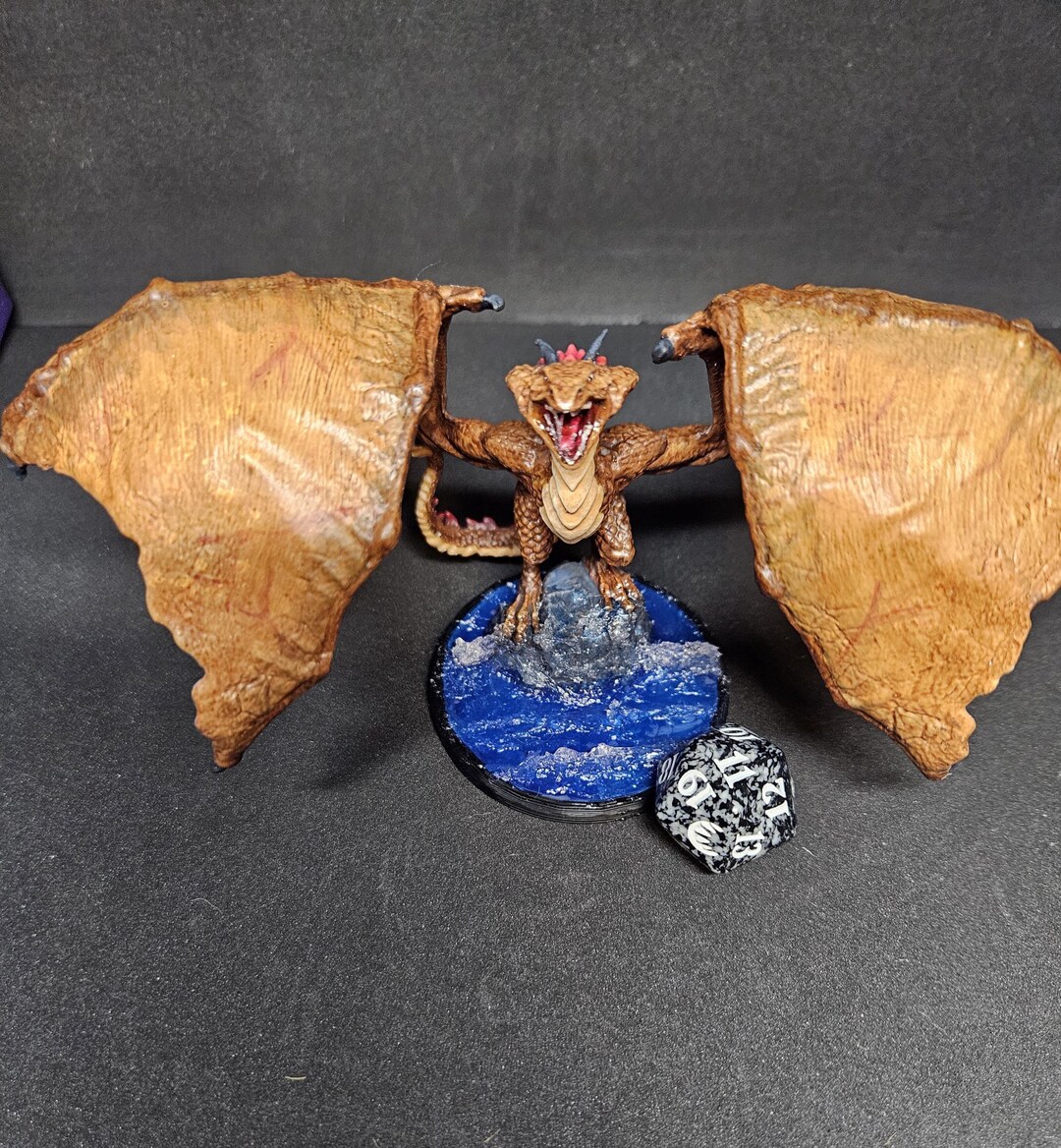 Professionally Painted Wyvern Miniature Etsy