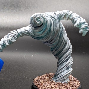Medium Air Elemental Mini Painted