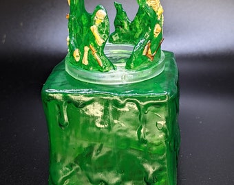 Gelatinous Cube Mini Painted