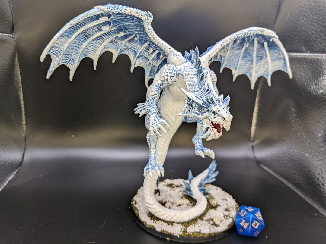 Will Paint Ancient White Dragon Mini Etsy