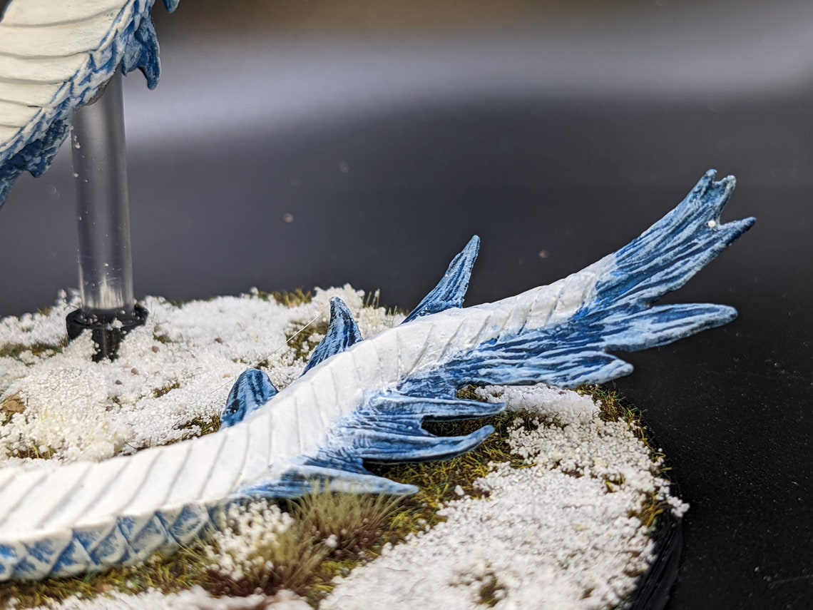 Will Paint Ancient White Dragon Mini Etsy