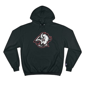 Buffalo Sabres Red And Black Goat Head Hoodie - Limotees