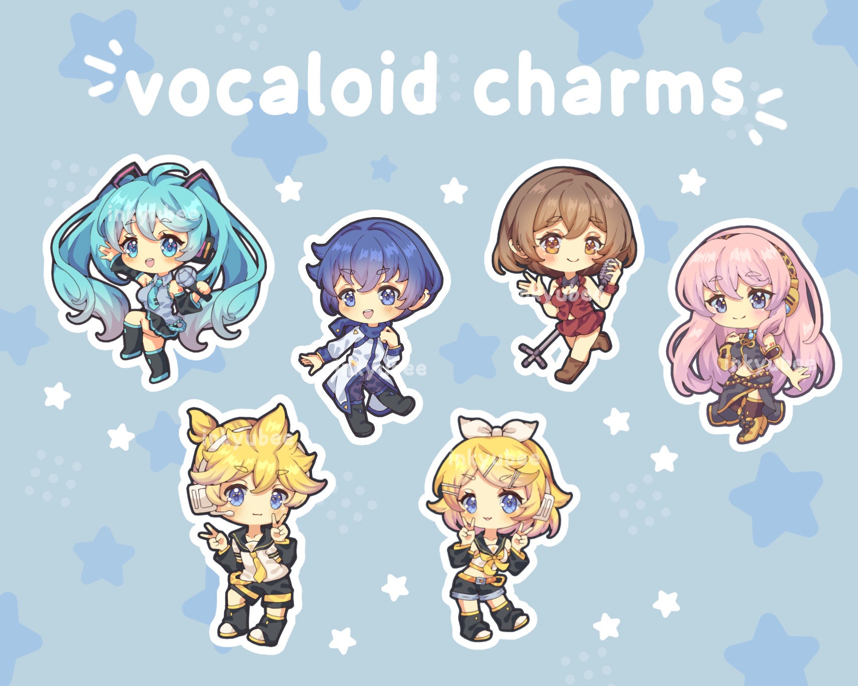 Vocaloid Motivational Stickers