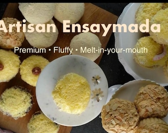 Artisan Ensaymada: Parmesan, Ube, Dulce de Leche - Set of 6/9/12