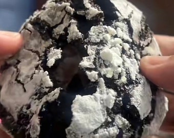 Ooey Gooey chocolate crinkles with ganache filling ***set of 6***