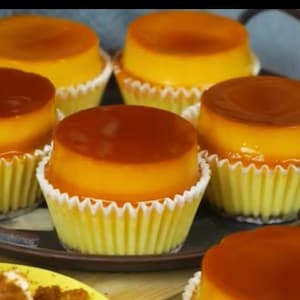 Gluten-Free Mango Leche Flan Cheesecake