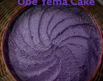 Purple Yam “UBE” Yema Cake