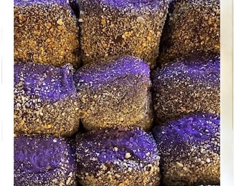 Ube Pandesal with Cream Cheese & homemade Ube Halaya | Soft and Pillowy | 1 Dozen