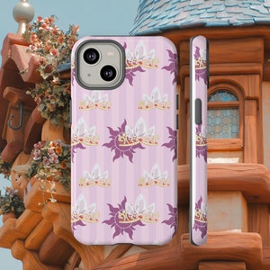 Rapunzel Phone Case: Lost Princess Crown, Sunburst Design