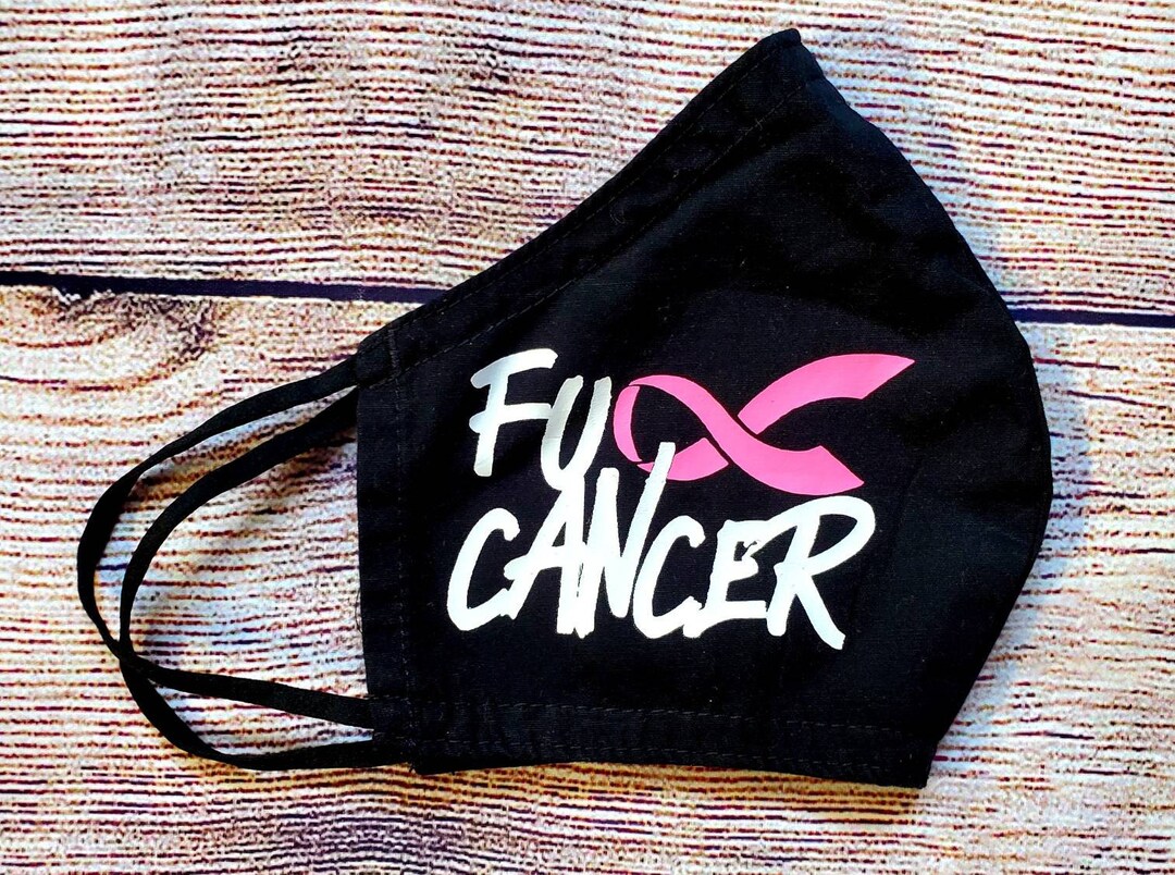 FU Cancer Face Mask - Etsy