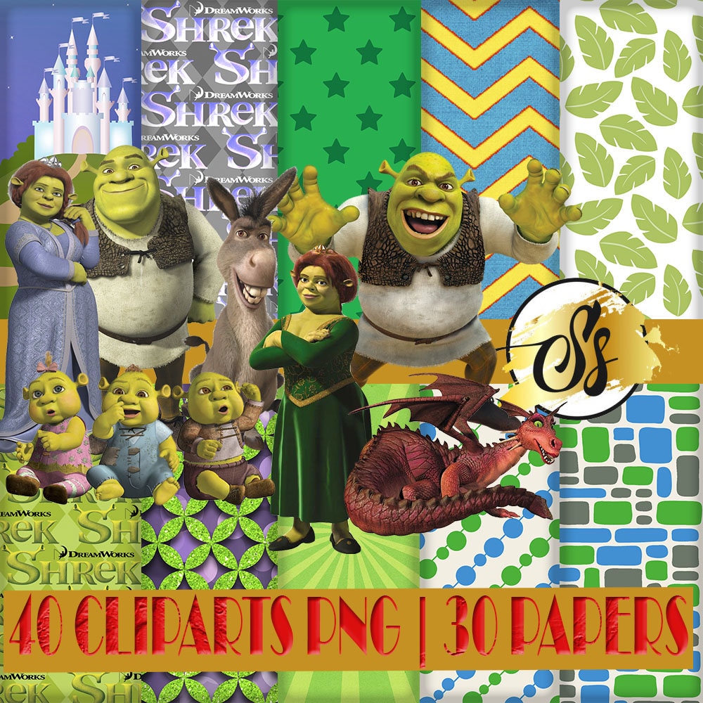 42 Shrek Png Images Are Free To Download - Shrek Fiona Png,Donkey Shrek Png  - free transparent png images 