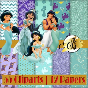 Imágenes prediseñadas de jazmín, princesa jazmín PNG, cumpleaños de princesa, papel digital de jazmín, imágenes prediseñadas de princesa jazmín, imágenes de princesa jazmín cod:022