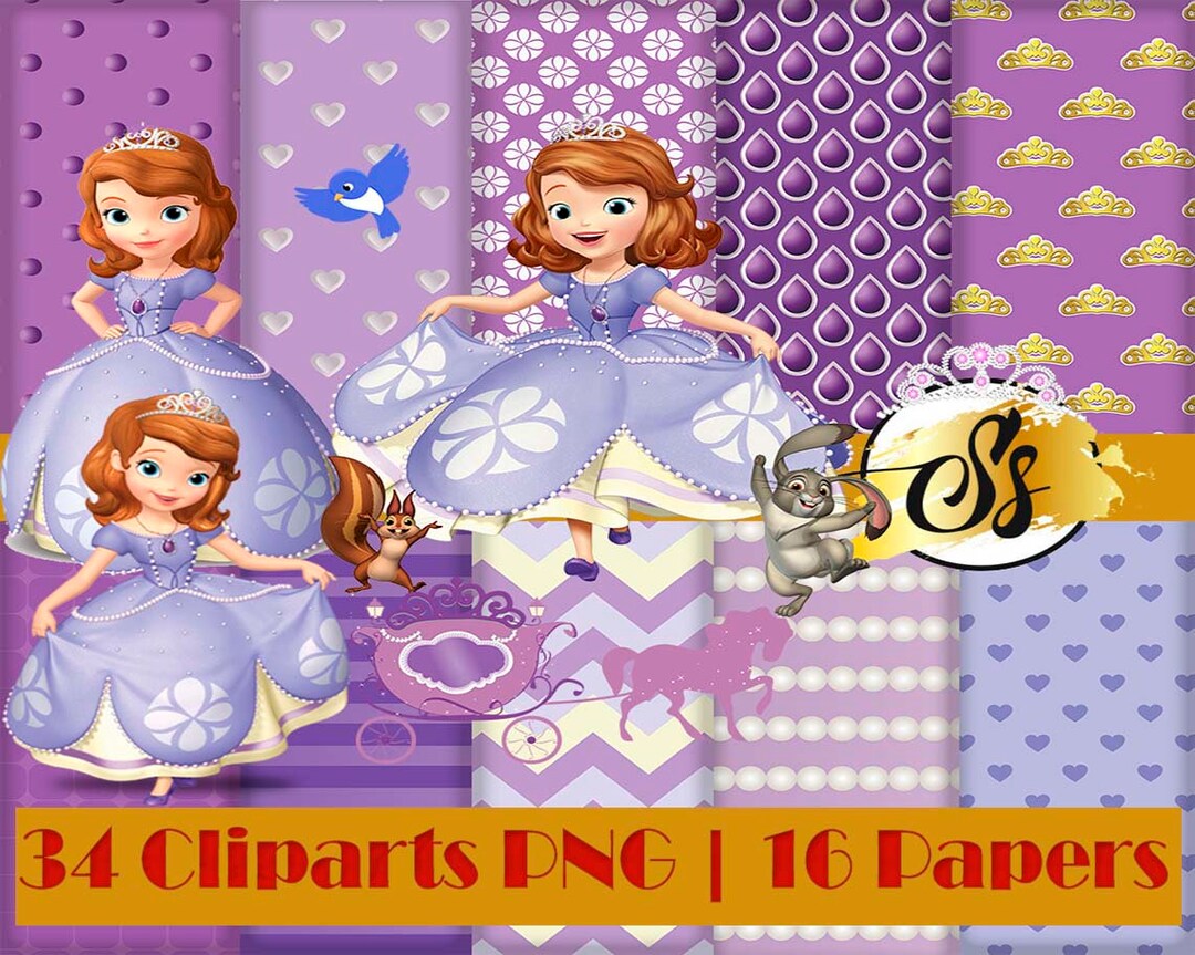 Sofia Clipart, Princess Clipart, Sofia Clipart, Sofia PNG, Sofia