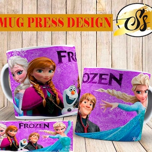 Bundle Princess Mug Press, Princess Mug Press Design, Princess Mug Sublimation, Princess Mug Design, Princess 11oz mug template, Mug Princes