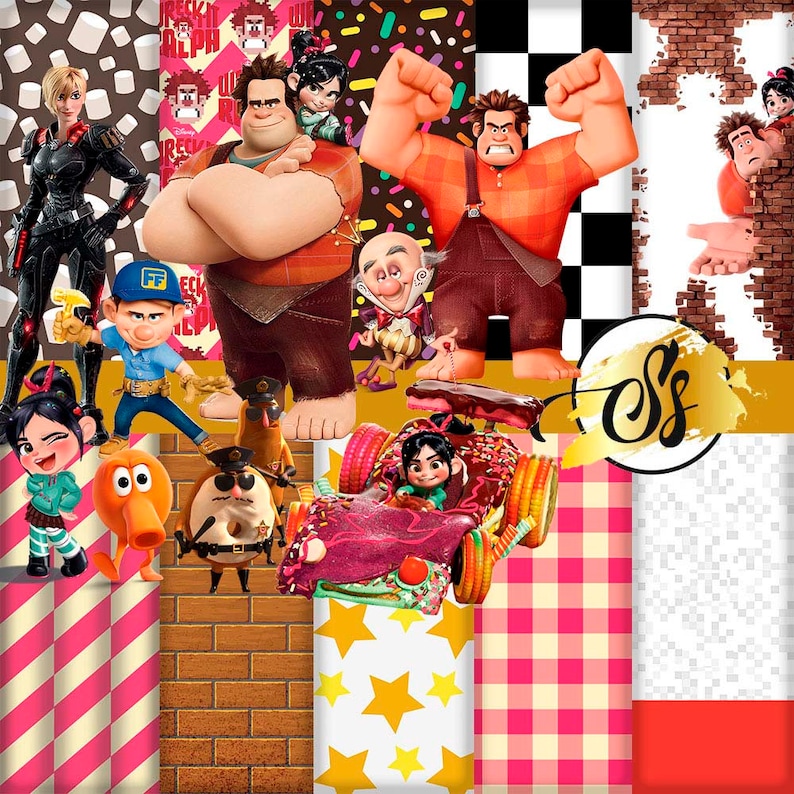 Wreck-it Ralph Clipart, Wreck-it Ralph PNG, Wreck-it Ralph Birthday ...
