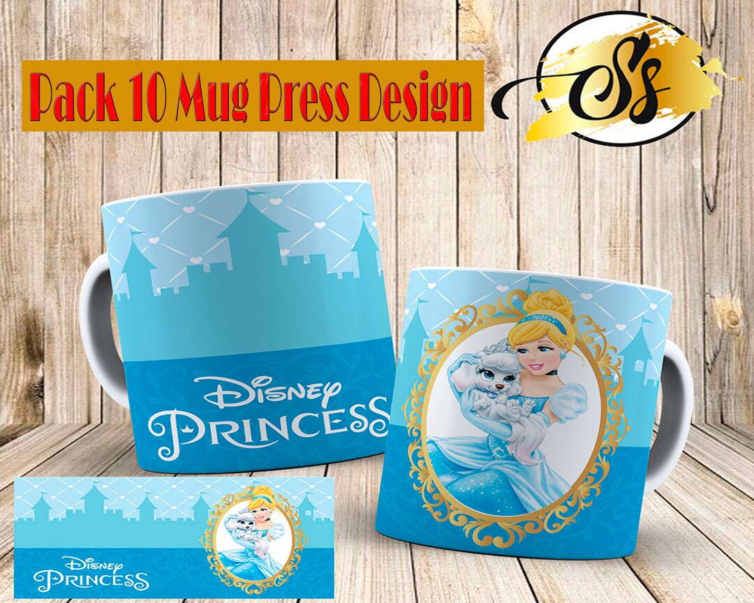 10 Princess Mug Press, Princess Mug Press Design, Princess Mug