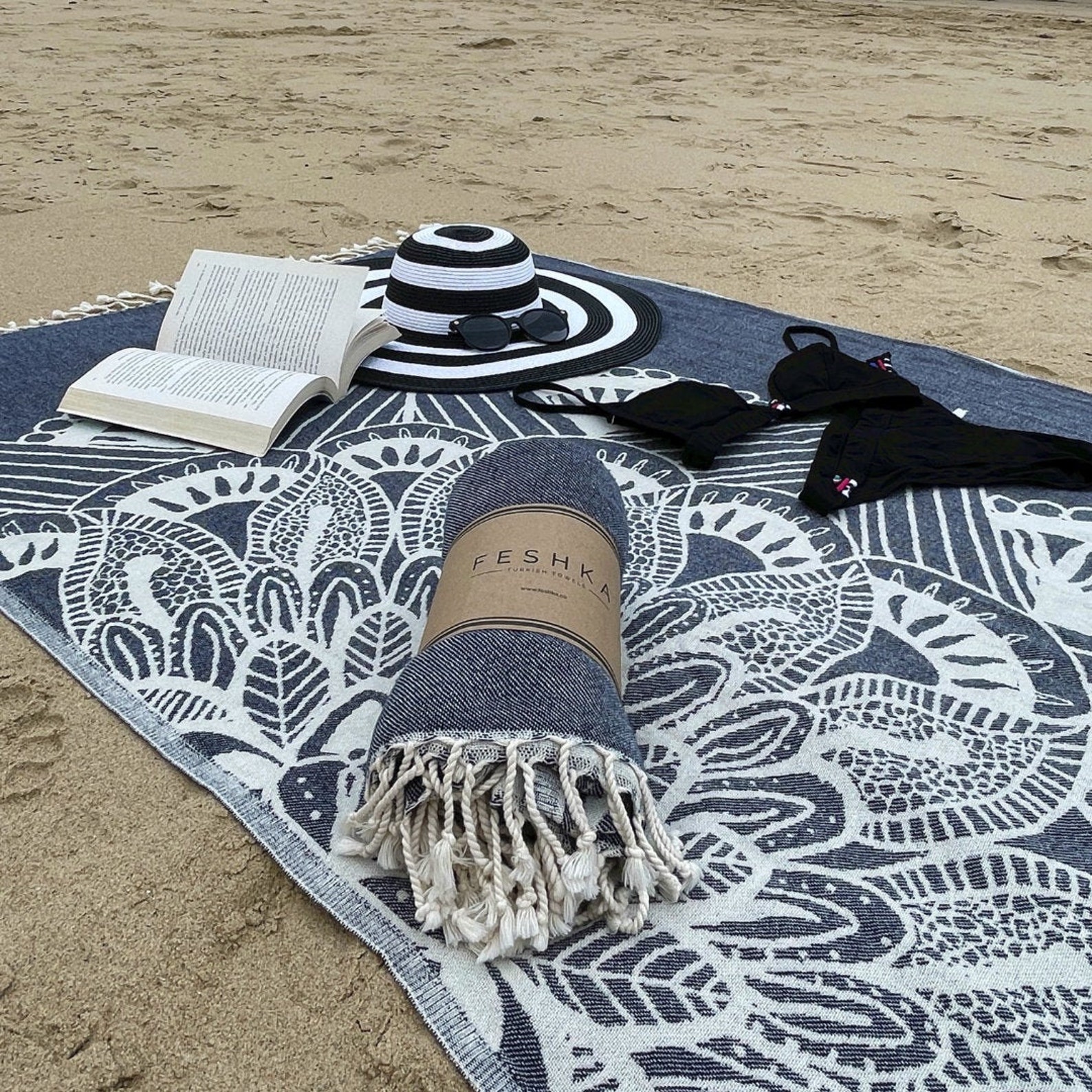 100 Organic Cotton Turkish Beach Towel Sand Free Eco Etsy