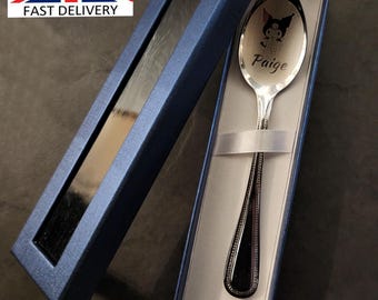 UK Personalised Kuromi Tea Spoon