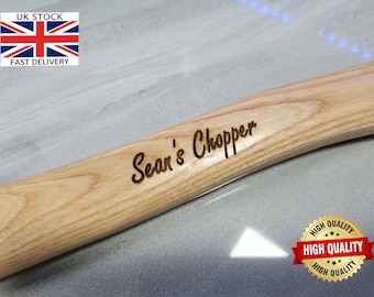 UK Personalised Laser Engraved Real Axe