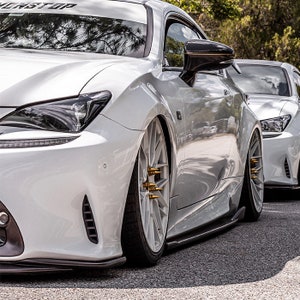 Lexus RC Front Bumper Louver Vents/Grille Inserts (Pair)