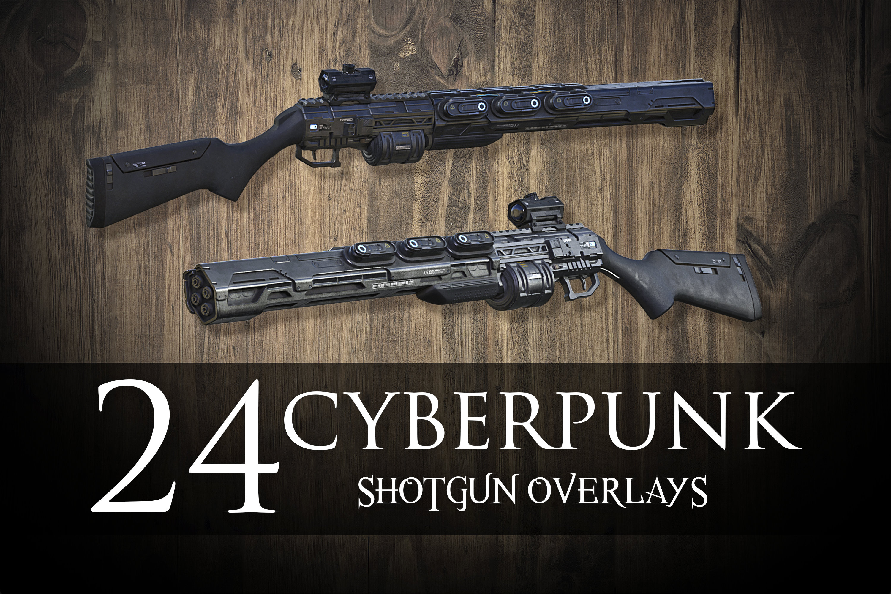 Cyberpunk shotgun - Etsy 日本