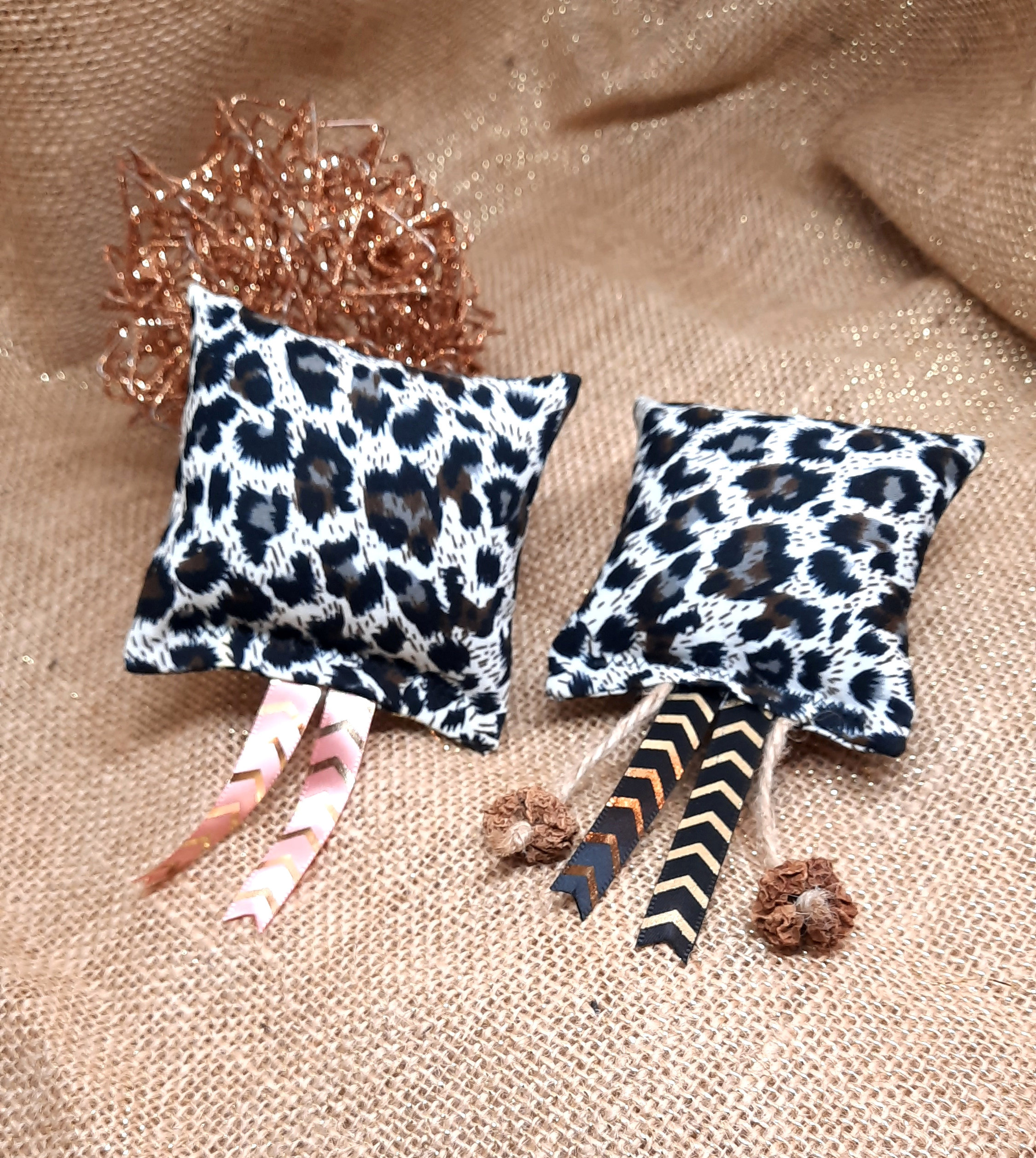 Coussin Léopard | Herbe Au Chat