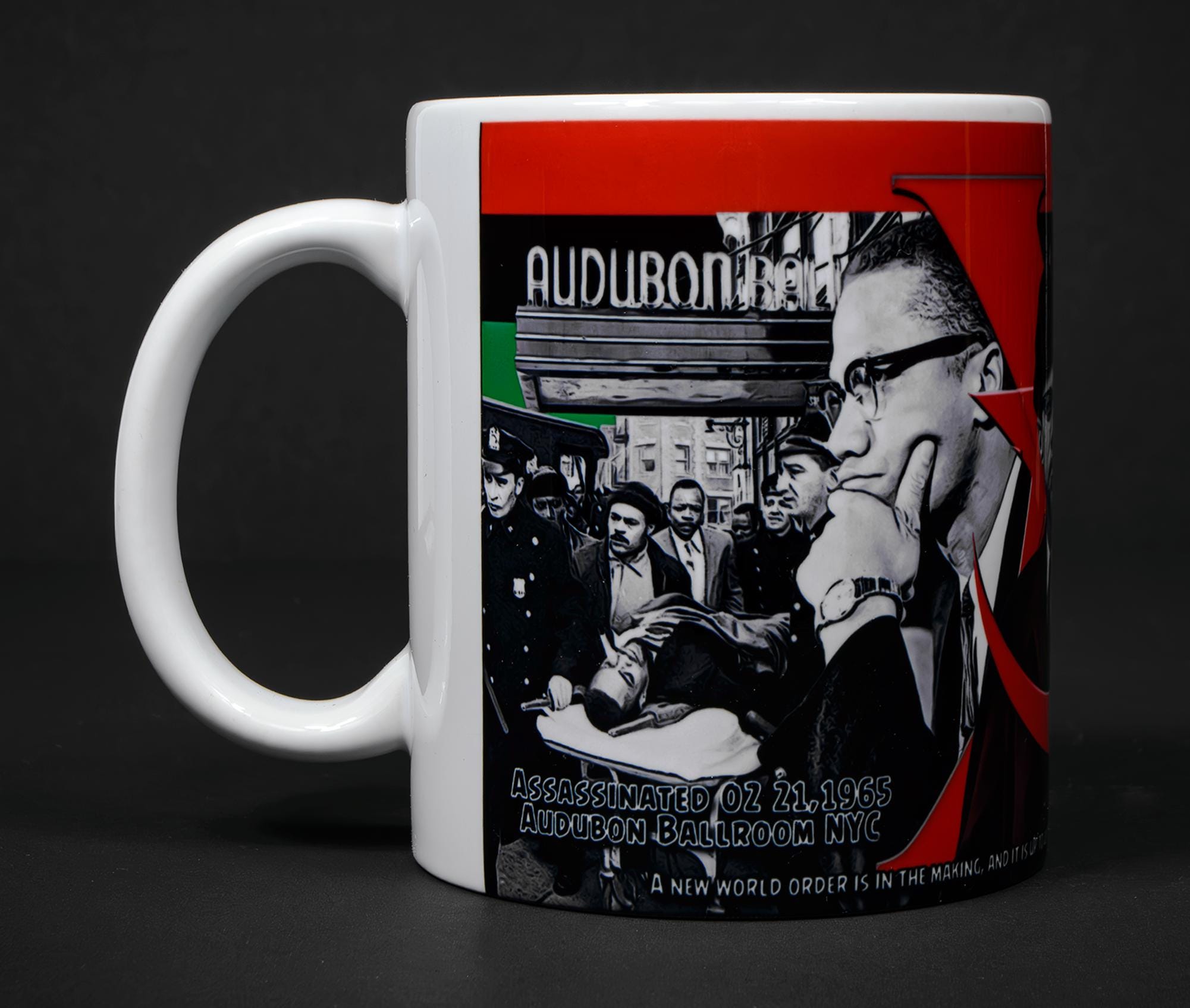 Malcolm X Art Photo Mug - Etsy