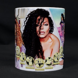 Janet Jackson Photo Art Mug