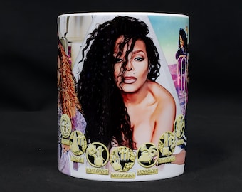 Janet Jackson Photo Art Mug