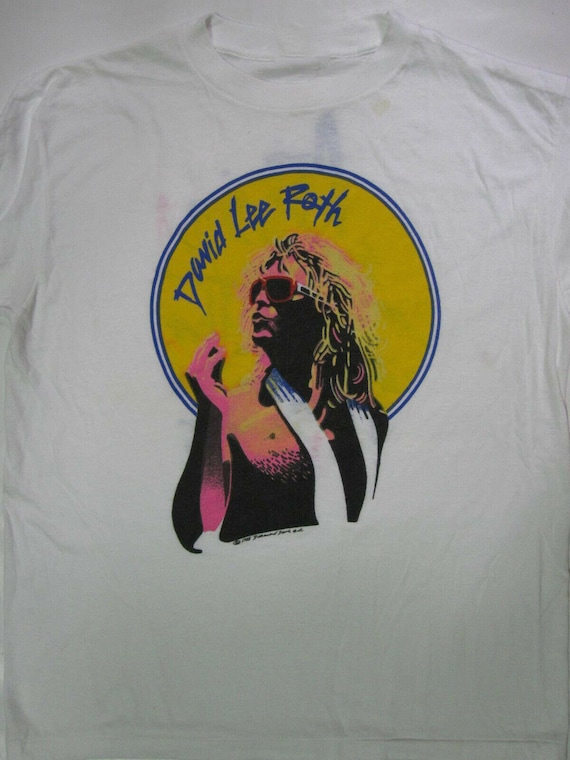 David Lee Roth| Vintage 1980's David Lee Roth Concert T