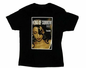New 2001 Vintage Sade King Of Sorrow T-Shirt Size USA