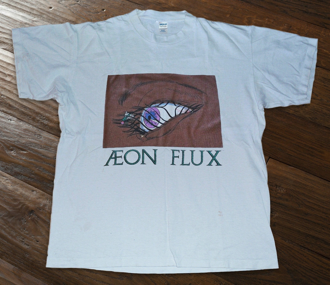 Supreme Aeon Flux ビンテージ ロンT Tシャツ 古着 アニメT 2025年最新】aeon flux tシャツの人気アイテム - メルカリ